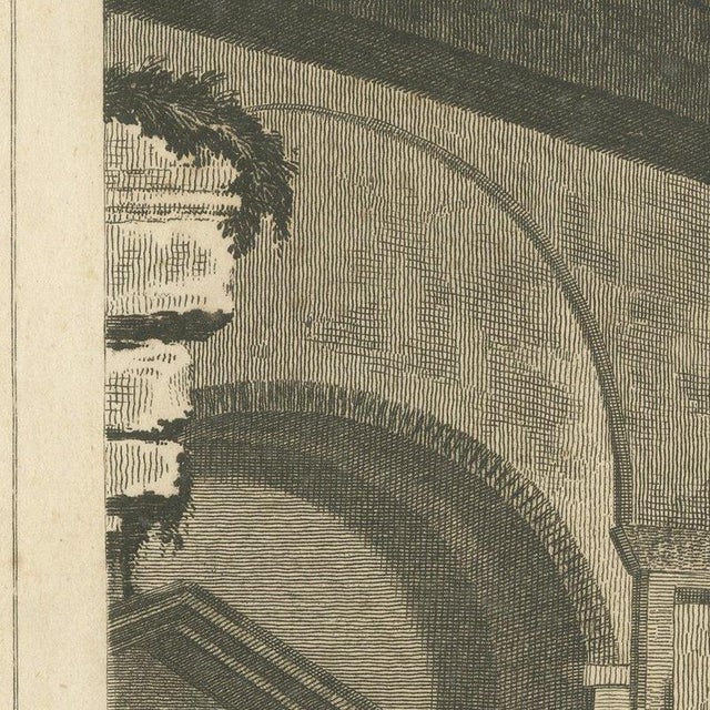 Catacombs of the Aruntii, Roman Tomb, 1820, Engraving For Sale - Image 9 of 12