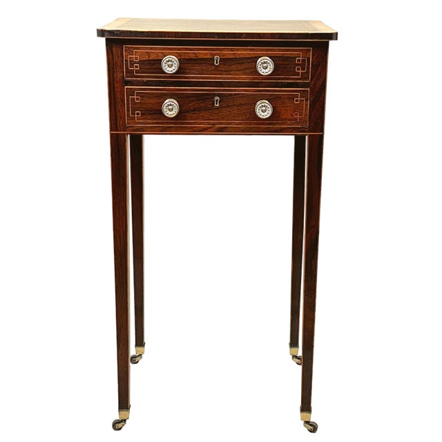 Regency Rosewood Rectangular Lamp Table, 1815 For Sale