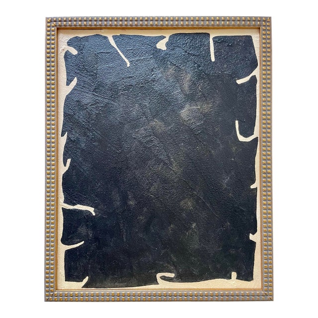 2025 "Pianta Groviera" Abstract Minimalist Painting on Canvas by Artist r.k. Red For Sale