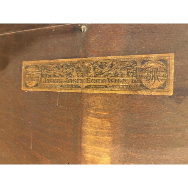 Mirror by Gustav Siegel for Jacob & Josef Kohn, 1904 For Sale - Image 3 of 7