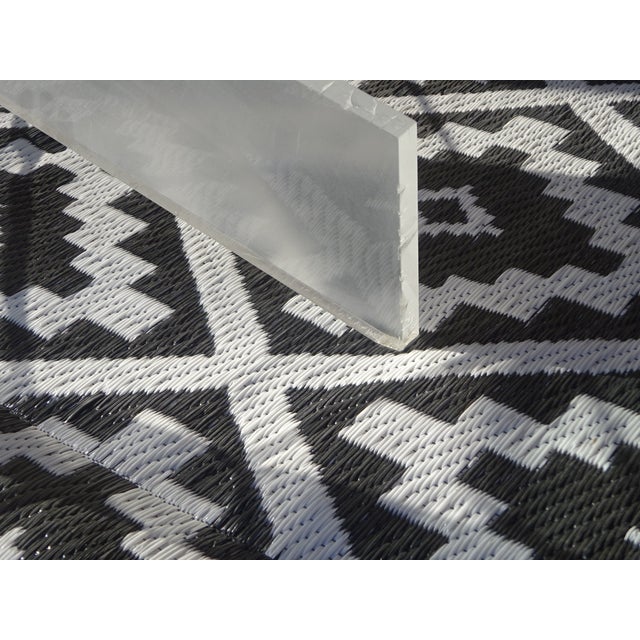 Glass Coffee Table with Acrylic Glass Base For Sale - Image 8 of 12
