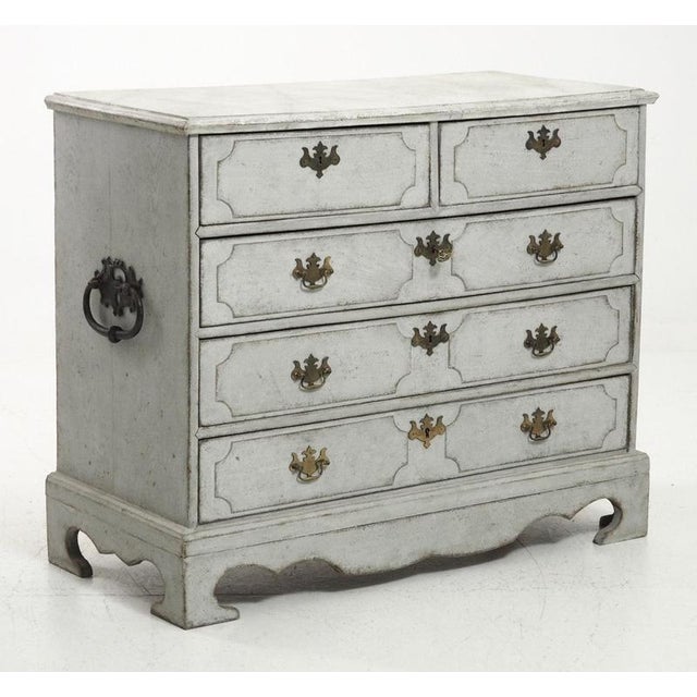 Scandinavian Chest with Iron Handles, 18th Century For Sale - Image 11 of 11