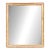 18th Century French Mirror With Blue and Gold Accents For Sale