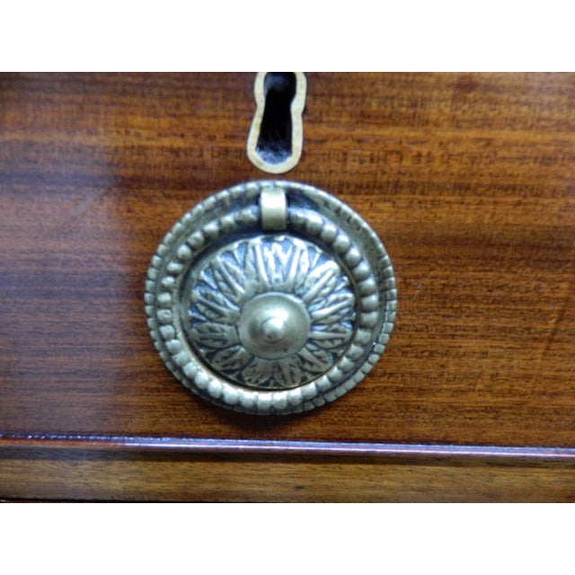 Wood Edwardian Mahogany Chest of Drawers, 1890s For Sale - Image 7 of 18