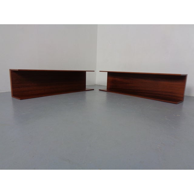 Mid-Century Modern Mid-Century Rosewood Shelf by Walter Wirz for Wilhelm Renz, Germany, 1960s For Sale - Image 3 of 17