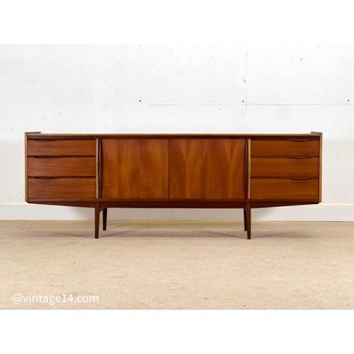 Mid-Century Modern Danish Teak Sideboard For Sale - Image 12 of 12