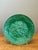 Late 19th Century Vintage French Majolica Leaf Design Plate For Sale - Image 5 of 12