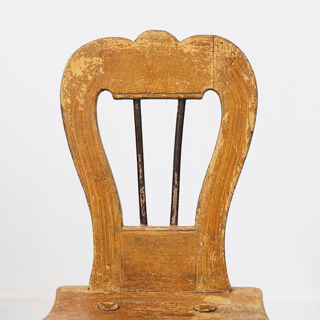 Paint Primitive Rustic Farmhouse Wabi Sabi Mountain Chair, 1800s For Sale - Image 7 of 10