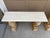 Late 20th Century Pair of Neoclassical Travertine Top Consoles With Winged Figural Bases For Sale - Image 12 of 15