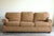A substantial English roll arm sofa made in the USA by Lexington, custom-upholstered by the previous estate in a Ralph...