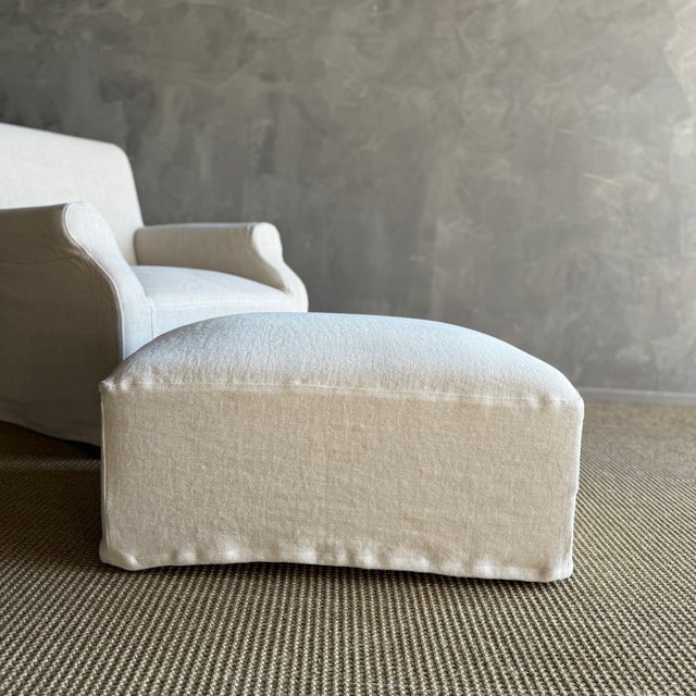 Not Yet Made - Made To Order Ans Belgian Pouf Ottoman For Sale - Image 5 of 10