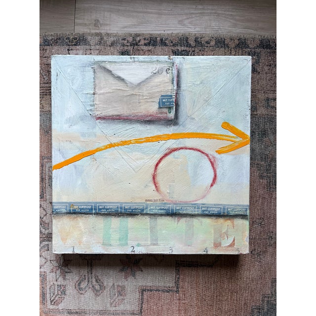 "Letter in White" by Tjasa Owen. The piece is influenced by her international travels, coastal and inland landscapes, and...