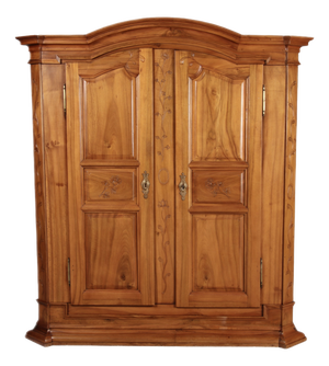 Baroque Cabinet in Walnut with Carvings, 1800s