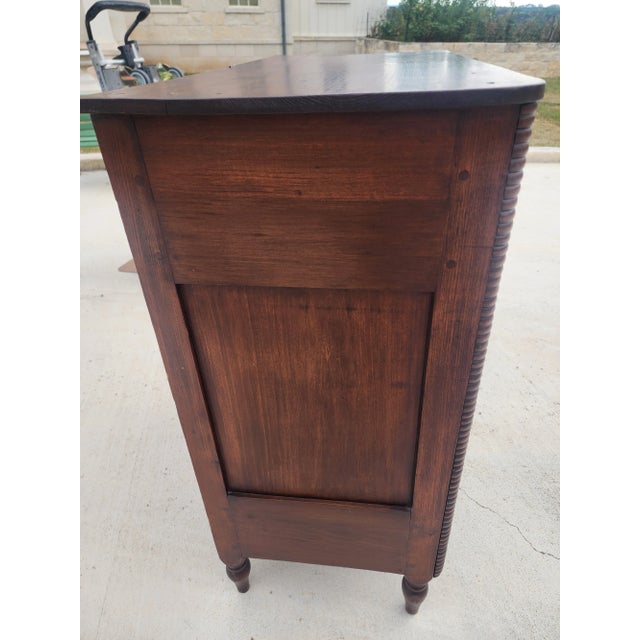 Wood American Country Style Chest of Drawers For Sale - Image 7 of 15