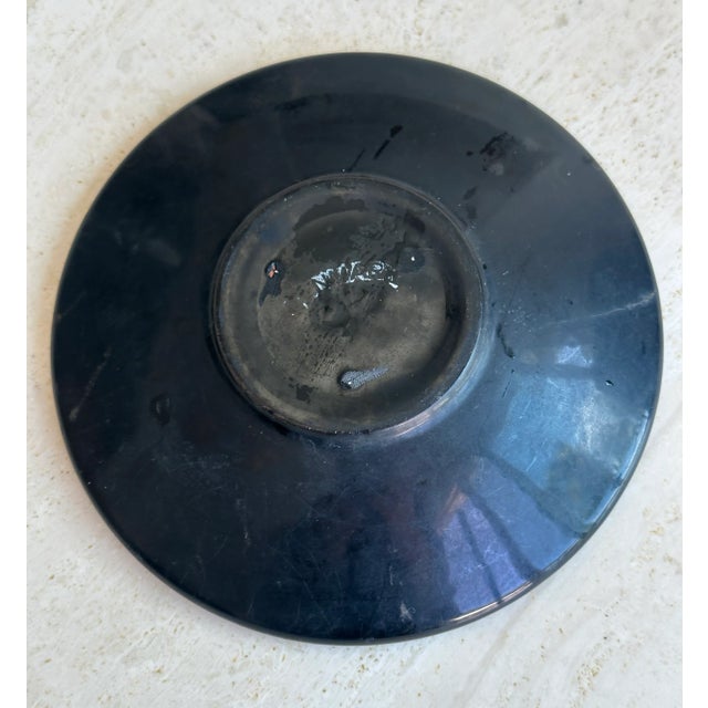 1960s Vintage Danish Modern Colorful Glass Mosaic Dish Stamped Denmark For Sale - Image 5 of 6