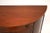 Brown Antique Edwardian Bow Front Cabinet, 1900s For Sale - Image 8 of 12