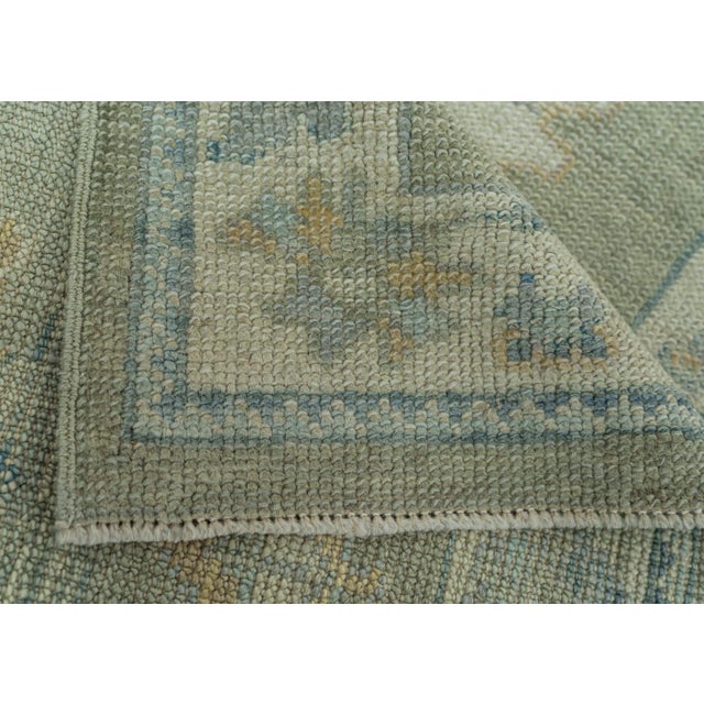 Turkish Oushak Rug 2'8" x 5'9" #19040 For Sale In Houston - Image 6 of 8