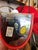 Mid-Century Modern Orange Pelota Table Lamp by Casati & Ponzio, Italy, 1971 For Sale - Image 3 of 11