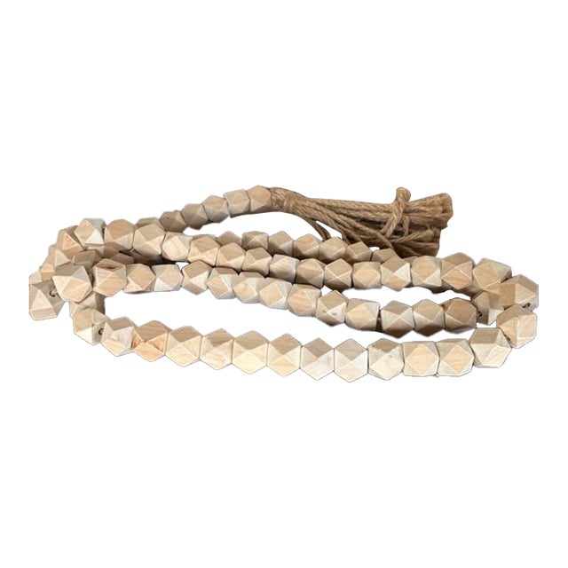 Wooden Bead Garland For Sale
