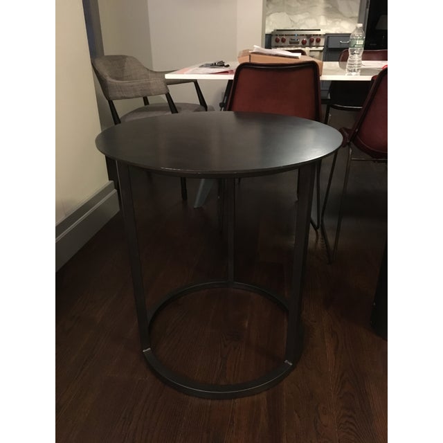 Restoration Hardware Mercer Round Side Table Chairish