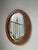 Oval Cherry Mirror, 1970s For Sale - Image 11 of 18