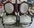 Napoleon III Armchairs in Blackened Wood, 1850, Set of 2 For Sale - Image 3 of 9