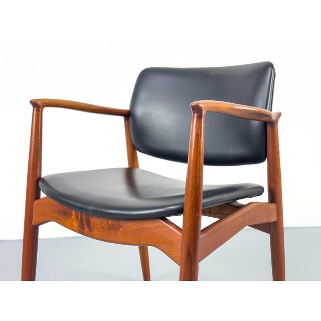 Danish Teak Armchair by Erik Buch for Ørum Møbelfabrik, 1960s For Sale - Image 10 of 18