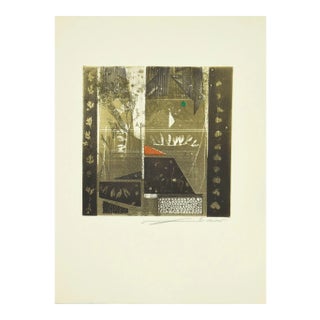 René Lubarow - Spreads - Original Etching - 1978 For Sale