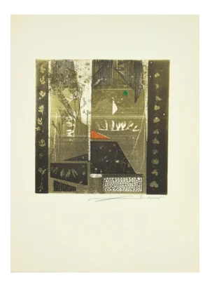 René Lubarow - Spreads - Original Etching - 1978