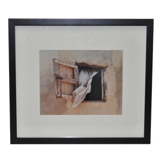 Vintage Color Photo "Wind Swept Window" c.1998 For Sale