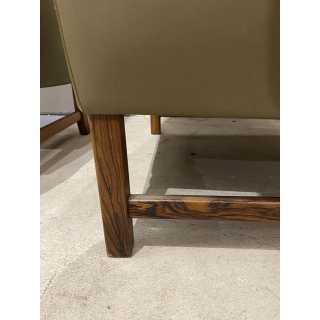 Set of Scandinavian Armchairs by Fredrik Kaiser for Vatne Møbler For Sale - Image 5 of 9