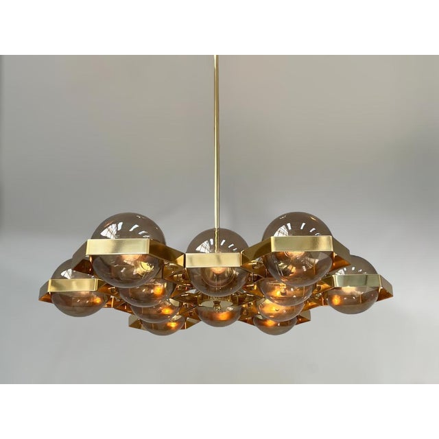 21st Century Honeycomb Chandelier by Fabio LTD For Sale - Image 6 of 7