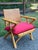 vintage Mid-Century Modern rattan lounge chair manufactured by the company Rattan Art in the Philippines. 30.5H 25W 27.5D...
