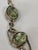Art Deco 1940s Peridot and Sterling Necklace For Sale - Image 3 of 8