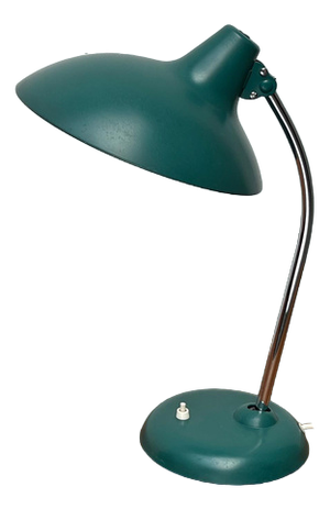 Mid-Century German Green 6786 Table Lamp by Christian Dell for Kaiser Idell, 1960s