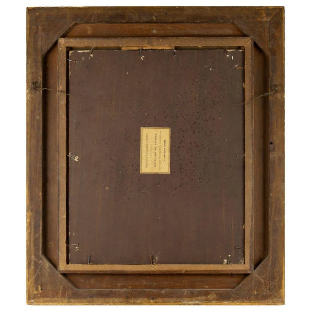 John Stirling, Portraits of Scottish Cleric & His Wife, 1851, Oil Paintings, Set of 2 For Sale - Image 7 of 10