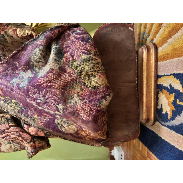 Red Baroque Virgin and Child with Peruvian Silver Crown, Spain, 18th Century For Sale - Image 8 of 12