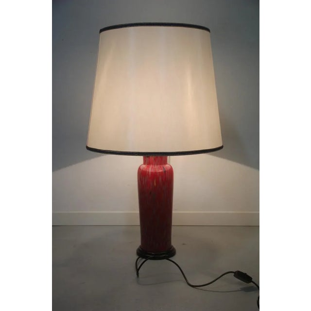 Italian Table Lamp by Veart Murano, 1980 For Sale - Image 6 of 8