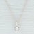 This great pendant & necklace set features a chunky pendant with an adorable 3D bird perched at the center of a circle....