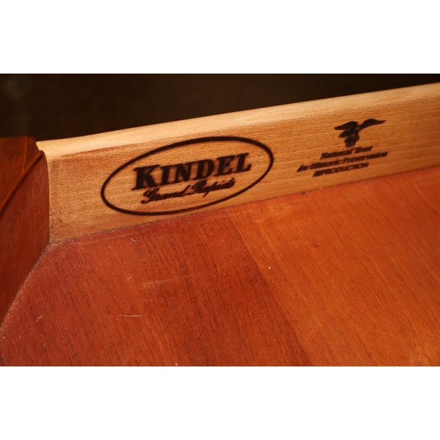 1980s Kindel Furniture Chesterwood Regency Style Mahogany Server Buffet Sideboard For Sale In New York - Image 6 of 15