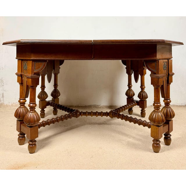 Spanish Renaissance Revival Table, 20th Century For Sale - Image 10 of 13
