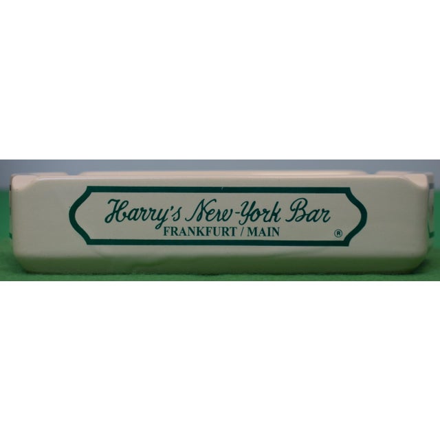 Mid 20th Century Harry's New York Bar Paris Ceramic Ashtray For Sale - Image 5 of 7