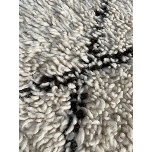 2010s Berber Moroccan Beni Ouarain Wool Runner For Sale - Image 5 of 9