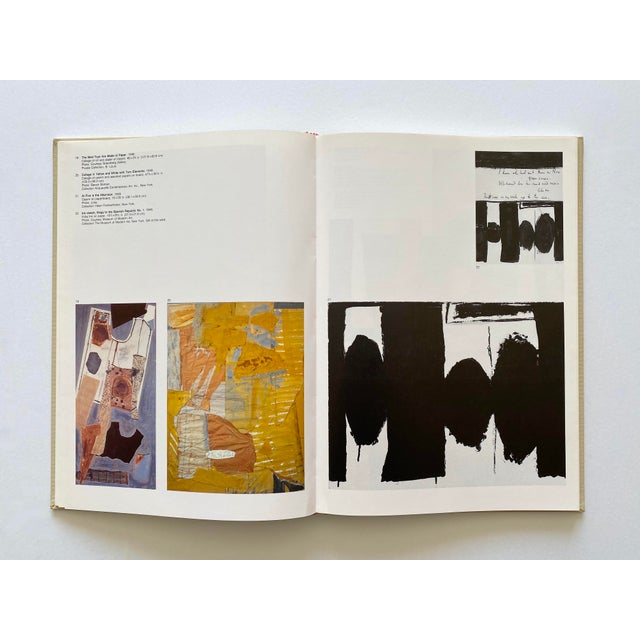 Mid-Century Modern Robert Motherwell Vintage 1991 First Edition Abstract Expressionist Lithograph Print Modernist Hardcover Art Book For Sale - Image 3 of 18