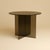 Round Dining Table in Bronzed Glass by Lebanto For Sale - Image 4 of 4