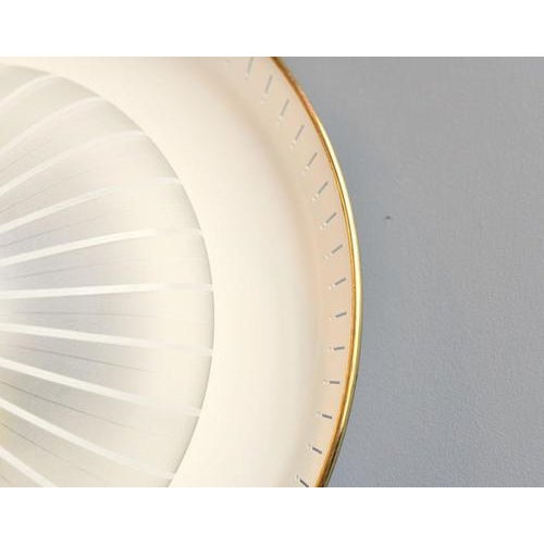 Mid-Century Modern Striped Glass Wall Lights, 1950s, Set of 2 For Sale - Image 6 of 11