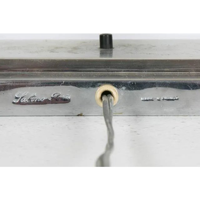 Metal French Desk Lamp by Sabino, 1930s For Sale - Image 7 of 9