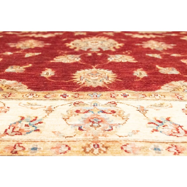Brown Middle Eastern Rug in Wool For Sale - Image 8 of 10