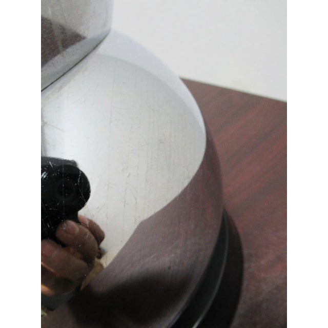 Metal Vintage Mid-Century Stacking Orb Table Lamp For Sale - Image 7 of 9