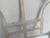 Vintage White Metal Garden Wall Planter Shabby Chic Cottage Candleholder For Sale - Image 6 of 10